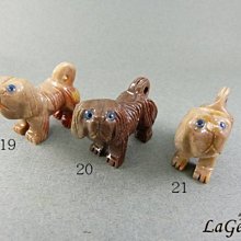 ☆寶峻水晶☆特價160元/個~碧玉祕魯動物雕刻 小狗 可愛動物擺飾, 紙鎮 AN 多款可選