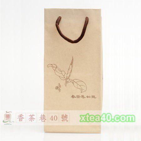 魚池鄉第一品牌【香茶巷40號】小紙袋(薄)直筒型