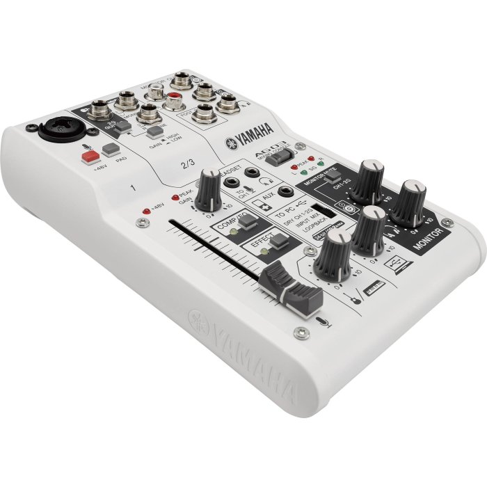 小叮噹的店-YAMAHA 經銷商 AG03 混音器 USB介面 直播 器材 mixer