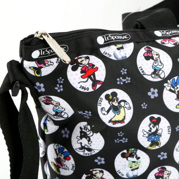 【熱賣精選】 LeSportsac x Disney 2431 米奇米妮 輕量 托特包 出遊 旅行 降落傘防水 斜背