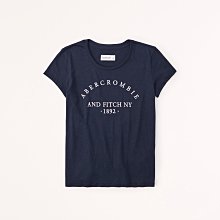 【A&F女生館】☆【Abercrombie LOGO刺繡短袖T恤】☆【AFG002A1】(XS)