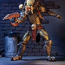 清倉【NECA】終極疤面煞星 鐵血戰士刀 疤鐵血 雙頭豪華版 7寸 可動 模型