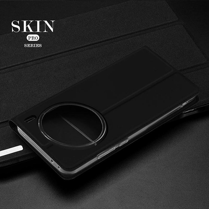 DUX DUCIS vivo X100 Pro SKIN Pro 皮套 側翻皮套 插卡 可立 保護套 手機套 膚感皮套