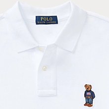 POLO Ralph Lauren 短袖 限量POLO衫 熊熊系列 青年款 白色 美國姐妹屋