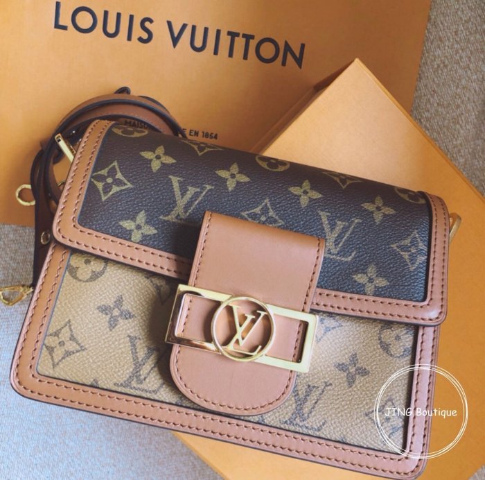 Louis Vuitton Mini Dauphine-Monogramed-M44580