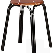【品特優家具倉儲】@-A457-16餐椅洽談椅胡桃雙管椅