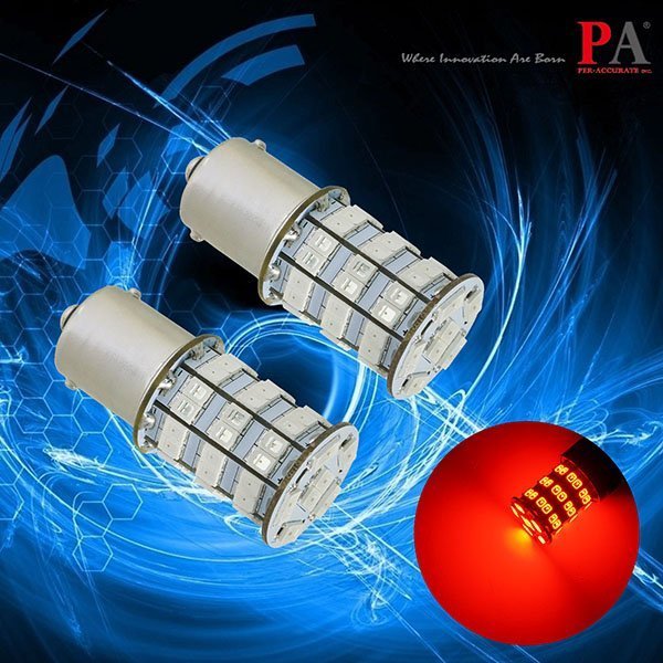 【PA LED】1156 單芯 55晶 5630 2835 SMD LED 紅光 煞車燈 尾燈 小燈 方向燈 後霧燈