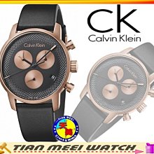 【天美鐘錶店家直營】【下殺↘超低價有保固】全新原廠CK Calvin Klein 三眼計時男錶 K2G17TC1