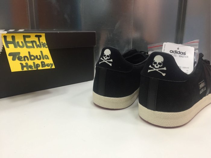 Adidas Consortium Gazelle OG x Mastermind Japan G95045聯名款 黑魂