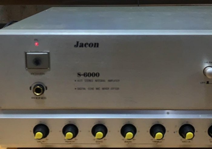 【尚典3C】ACON S-6000 80W 擴大機 綜合擴大機 功放 中古/二手/卡啦OK功率/擴大機/綜合擴大機 中古.二手.