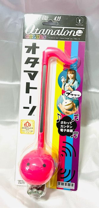 當天出貨 日本 明和電機  Otamatone  電子二胡  音符君 音樂蝌蚪 小蝌蚪   粉色