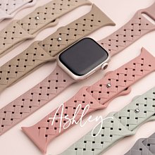《FOS》日本 Apple Watch Series 8 7 6 5 4 3 SE 編織 錶帶 矽膠 手錶 熱銷 新款