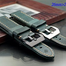 【時間探索】 Panerai 沛納海.軍錶.運動錶- 手工限量仿舊款錶帶 ( 26mm )