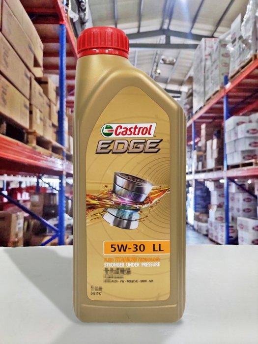 『油工廠』Castrol EDGE 5W30 504/507 VW認證 TDI LongLifeIII 5w-30 C3