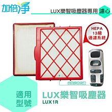 加倍淨 HEPA13級過濾網 適用LUX樂智 LUX1R