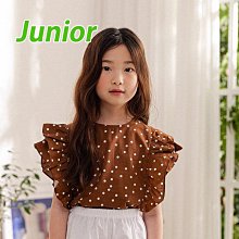 JS~JM ♥上衣(棕色) MADE-2 24夏季 MDD240511-040『韓爸有衣正韓國童裝』~預購