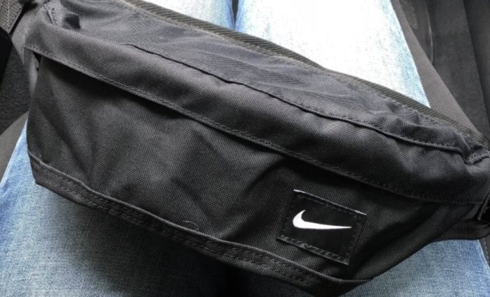 全新正品 NIKE HOOD WAISTPACK 腰包 肩背 側背 黑色 黑白 霹靂包 BA4272-067