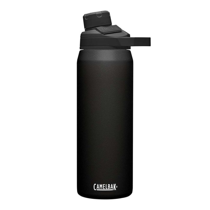 【CamelBak】750ml Chute Mag 不鏽鋼戶外運動保溫瓶 保冰水壺 濃黑 CB2808001075