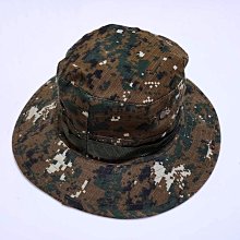 =CodE= C.O.R.P DIGITAL CAMO BOONIE JUNGLE BUCKET HAT 數位迷彩漁夫帽(綠) 叢林露營 LESS 一元起標