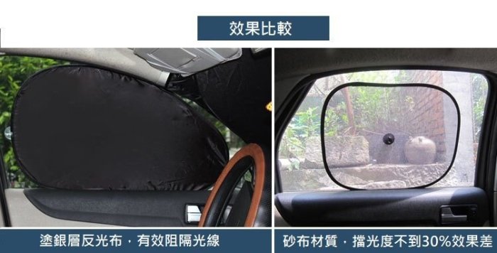 【送收納袋】汽車用遮陽板 銀膠降溫 汽車用防曬 汽車隔熱遮陽簾 側邊遮陽板 防曬 防太陽 窗簾 隔熱紙 遮陽擋 窗簾