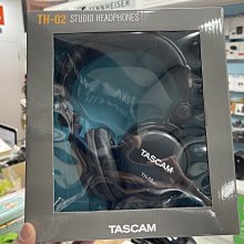 禾豐音響 監聽首選 TASCAM 耳罩式耳機 TH-02 公司貨