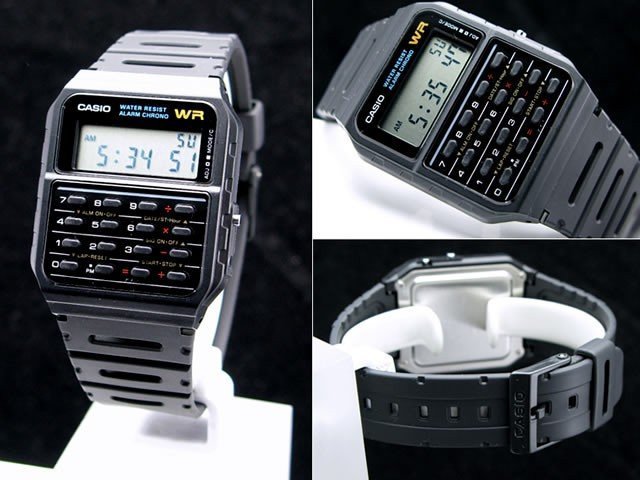 CASIO手錶CASIO公司貨DATA BANK系列 多功能資料記憶 計算機功能錶CA-53W