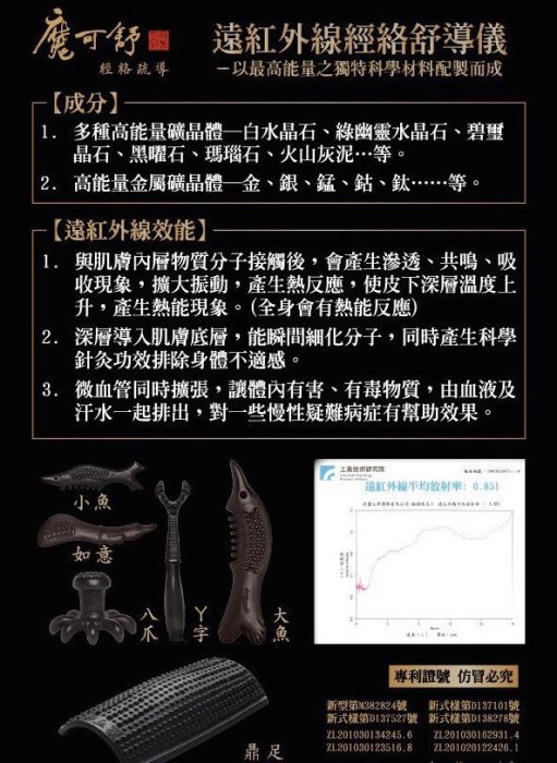 大魚-遠紅外線能量儀-魔可舒-MOXXU【美人館】