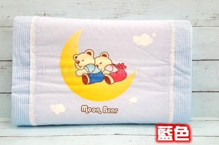 【藍色腳丫台中可面交】台製嬰幼兒天然乳膠枕/嬰幼童乳膠枕頭/卡通透氣/幼童乳膠枕頭/四季枕/台灣製造/42x25x4cm