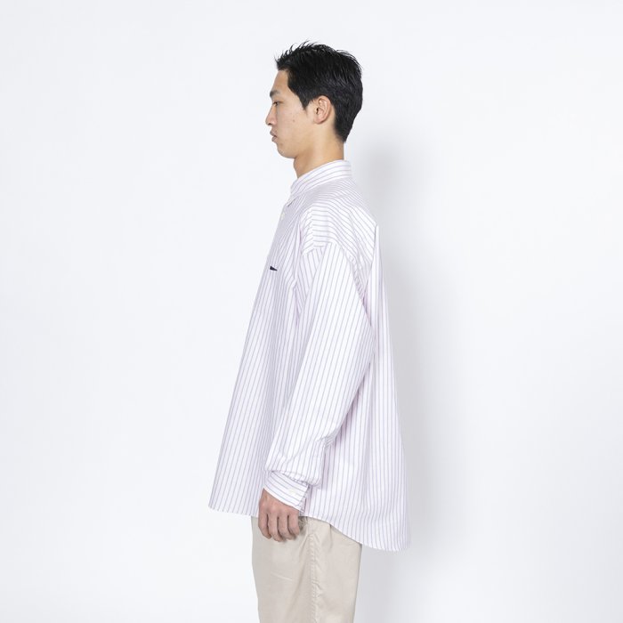 日貨代購CITY】2021SS DESCENDANT KENNEDY'S B.D LS SHIRT 條紋襯衫