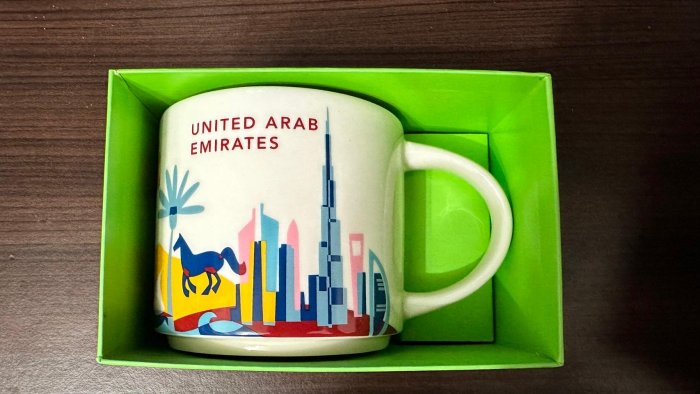 星巴克 STARBUCKS 阿拉伯聯合大公國 United Arab Emirates 國家馬克杯 國家杯 YAH