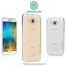 --庫米-- NILLKIN Samsung Galaxy E5 本色系列TPU軟套 軟殼 果凍套 透色套