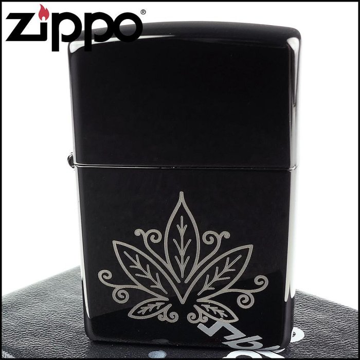 ☆哈洛德小舖☆【ZIPPO】美系~Cannabis Design-大麻葉圖案打火機NO.48926