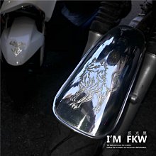 反光屋FKW 灰狼 野狼 反光貼紙 設計師手繪 酷炫有型 機汽車 筆電 安全帽 3C產品 隨身物 防水防曬 高亮度反光