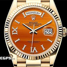 【永久流當品】ROLEX 勞力士 DAYDATE 36 2023單 128238 NSP9473