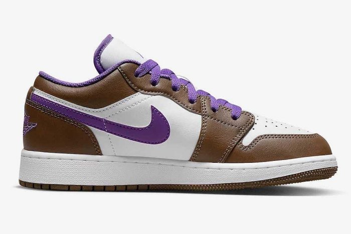 Nike Air Jordan 1 Low Brown and Purple 咖紫配色553558-215