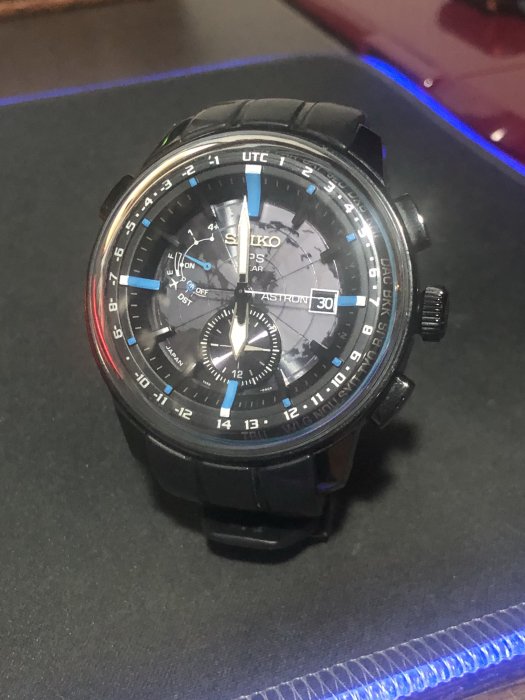 SEIKO ASTRON 7X52 GPS SOLAR SAS033J1衛星定位