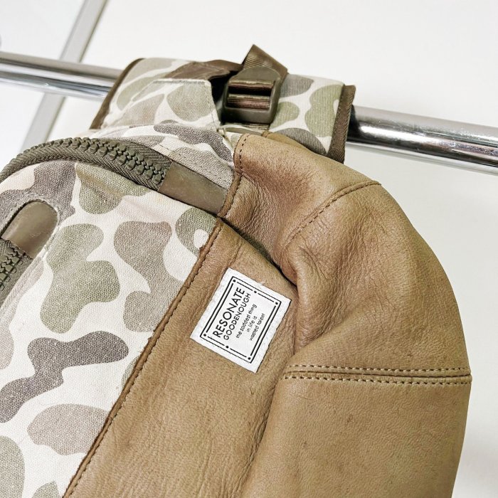 希望商店】VISVIM X RESONATE GOODENOUGH LUMBAR 8L 聯名款鹿皮獵鴨