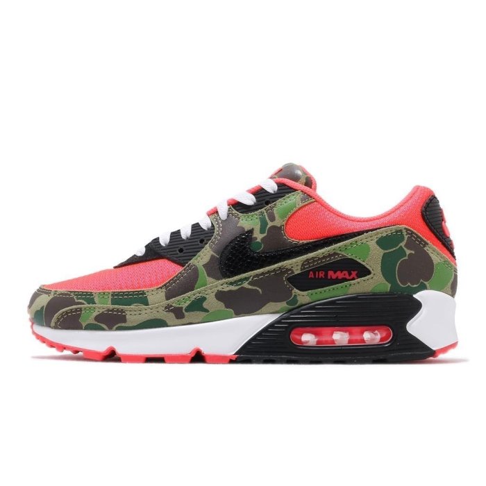 Nike Air Max 90 Reverse Duck Camo 紅綠 迷彩 男鞋 CW6024-600