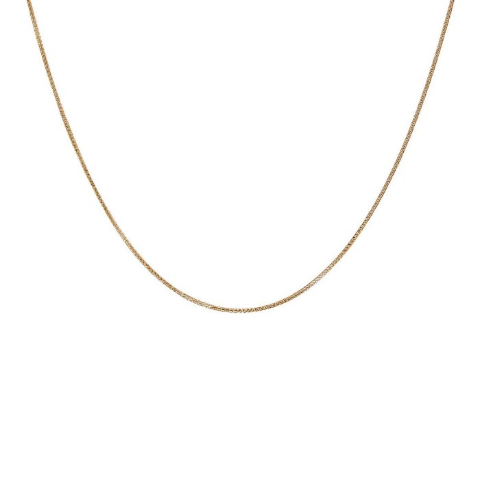 AEC PARIS 巴黎品牌 迷你細鍊 簡約金色項鍊 CHAIN NECKLACE GAMA