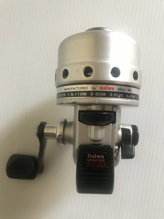 DAIWA SPINCAST ST-20 槍柄捲線器(日本製) | Yahoo奇摩拍賣