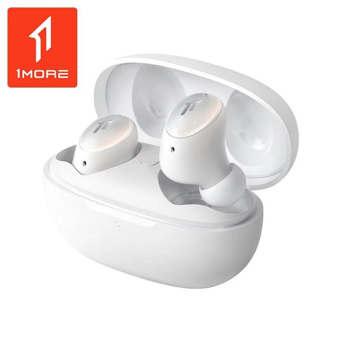 【鏂脈耳機】1MORE ES602 ColorBuds 2 時尚豆真無線耳機 寒霜白 藍牙耳機 白色 全新 台灣公司貨