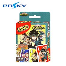 我的英雄學院 UNO 遊戲卡 卡牌 桌遊 益智遊戲 爆豪勝己 麗日御茶子 ENSKY 日本正版【705015】