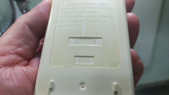 【DAIKIN】大金 冷氣遙控器 原廠無線遙控器  ARC433A91 原廠公司貨 功能正常的喔 !