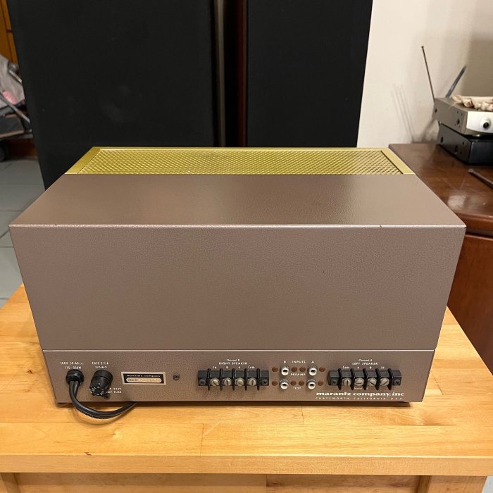 收藏釋出MARANTZ8B真空管後級擴大機