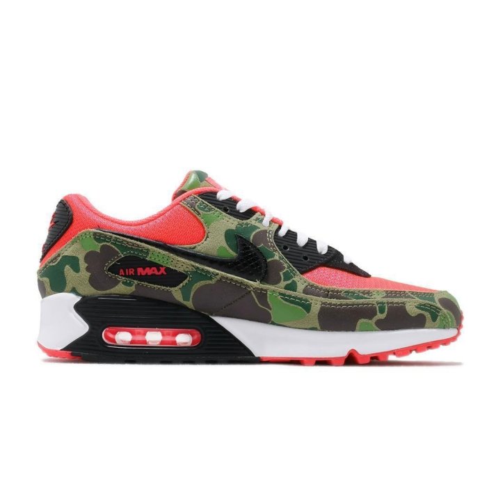 Nike Air Max 90 Reverse Duck Camo 紅綠 迷彩 男鞋 CW6024-600