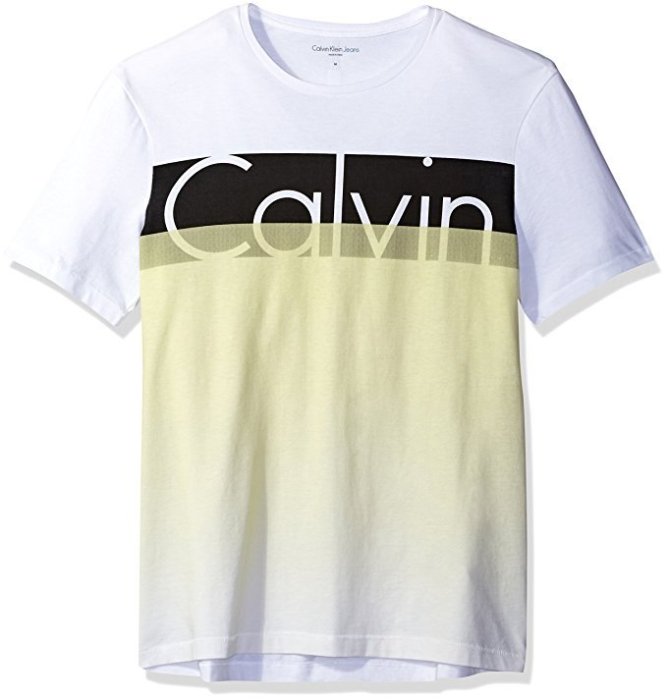 ☆【CK男生館】☆【Calvin Klein LOGO印圖短袖T恤】☆【CK009D1】(S)