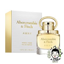 《小平頭香水店》Abercrombie&Fitch A&F AWAY 境 女性淡香精 100ML