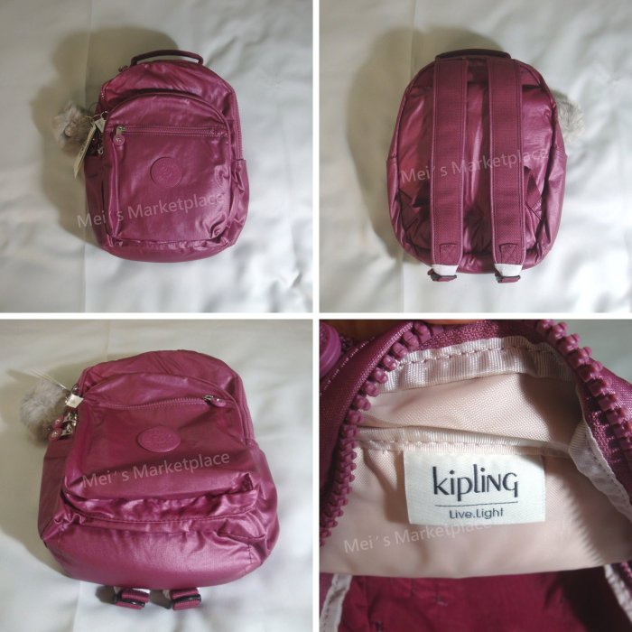 【真品*現貨】Kipling Seoul S後背包 電腦包-可放筆電