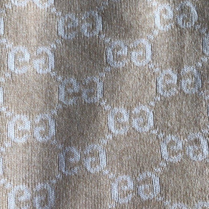 [熊熊之家3]保證正品 GUCCI 100% cashmere 雙面G LOGO  小毛毯