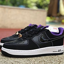 Nike Air Force 1 “World Champ”dr9866-001 黑紫金腰帶休閒耐克滑板鞋男女鞋